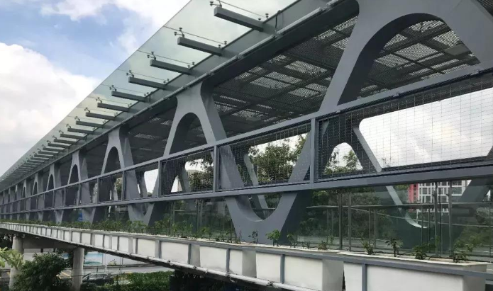 华蓥论管桁架结构工程弯管加工防锈处理的方法
